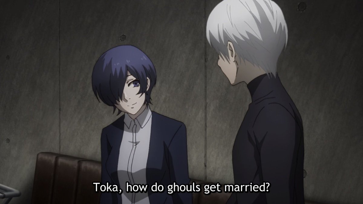 #TokyoGhoul #TokyoGhoulre #Touken #Touka #Kaneki #Chapter125 #ToukenWedding...