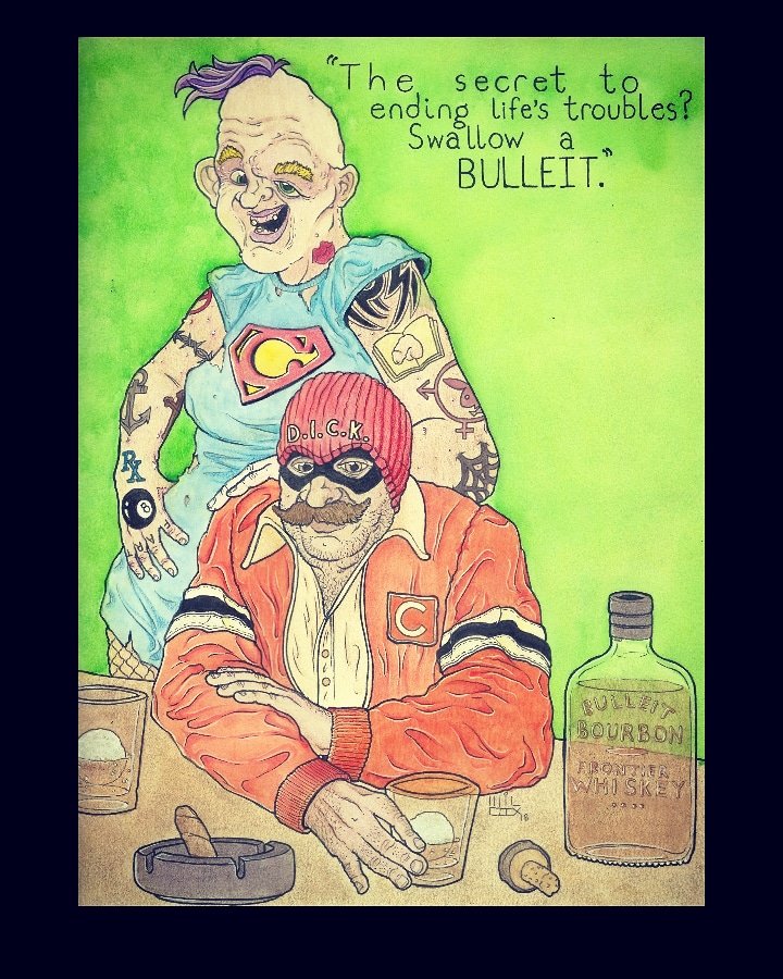 marter_art's tweet photo. Got 'er colored. Bad news for @dickandcomix. His GF had a biopsy done of her entire body & she suffers from Tenapelitis A-Z. Keep the sanitizer on deck & @DougTenNapel, pray for Cecil. #sluth #sluttysloth #pray4cecil https://t.co/o0w6NXpYcc