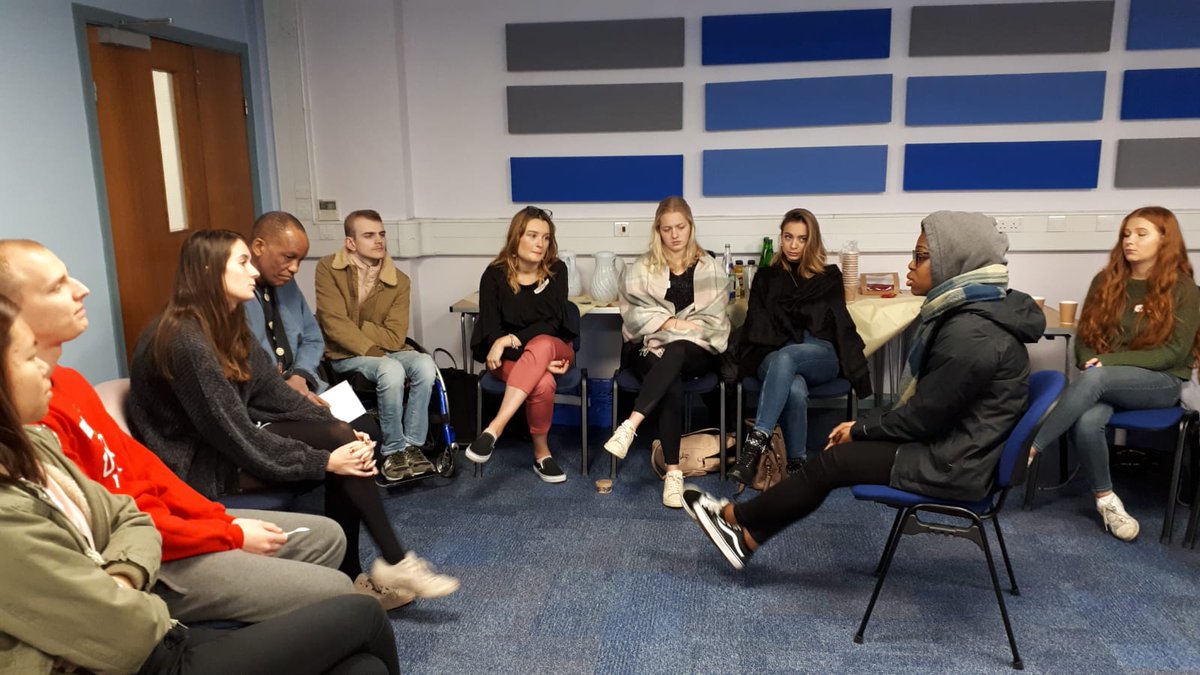 rjimidlands's tweet photo. #RestorativeJustice week @CriminologyLeic students very passionate  after completing thier one day foundation training in Restorative Justice Practice.  Gratitude goes to @karenlumsden2 
@blue_stocking https://t.co/6gGECHdloZ