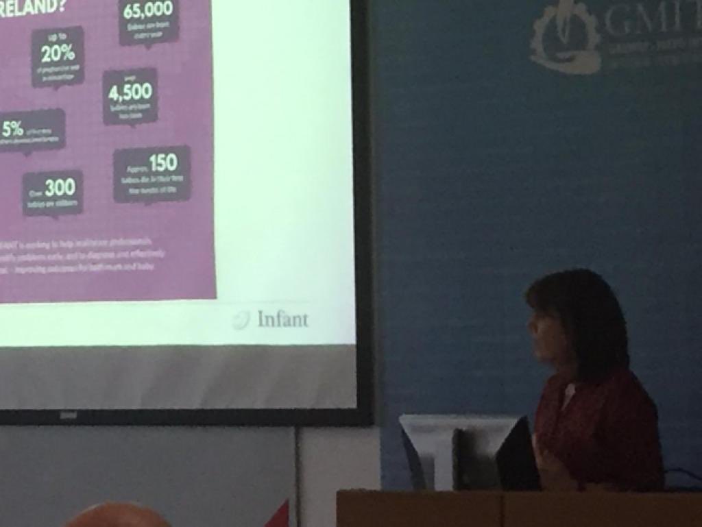 DMiMayo's tweet photo. Professor Geraldine Boylan from INFANT speaking about #AI in Newborn health, the benefits of monitoring activity in the brain! We need AI to do jobs that humans can't do!
#MayoAI #AI #MachineLearning #tech @DMiMayo @GMITihubs @Irish_TechNews @Clearbookings @GMITMayoCampus https://t.co/7unaGk29Tv