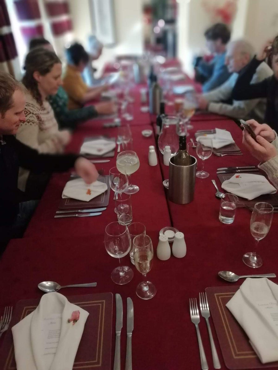 TomArmstrong824's tweet photo. Had a lovely works #ChristmasParty @OldMillDearham (I know it's still early!) -  Thought i'd share a few pictures! https://t.co/Ik5OdAof5d