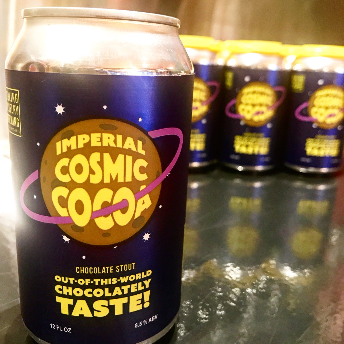 barrelhousetap's tweet photo. If you’re cuckoo for Cocoa Puffs, this one is for you! @sibrevbrew Imperial Cosmic Cocoa!! #beer #ohiobeer #craftbeer #getsome #cocoapuff #chocolate #stout #DYT #TheBarrelHouse #Dayton #Ohio #Daytonlovesbeer https://t.co/iad6voY98E