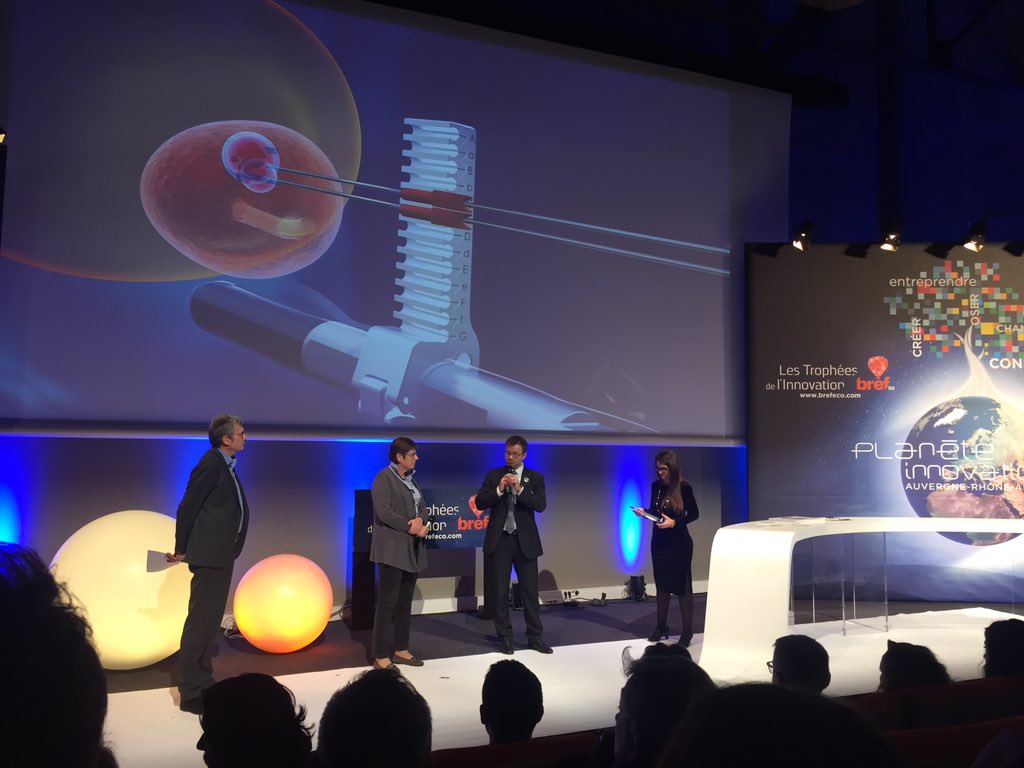 #BrefInnov <a href="/BrefEco/">Bref Eco</a> Le lauréat de la catégorie Lab Meeting est le projet #Miras, une plateforme technologique pour répondre aux exigences d’un traitement plus ciblé du cancer de la prostate