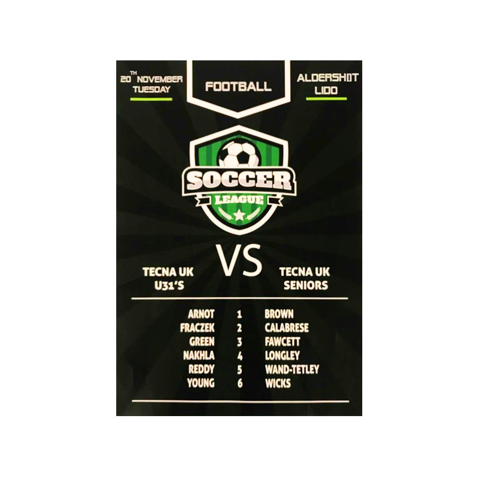 team_tecna's tweet image. Big match tonight for the Tecna UK team! 

#modular #events #eventdisplay #eventdisplays #eventprofs #exhibit #exhibitions #exhibitdesign #tradeshows #tradeshowexhibitor #modular #modulardisplays  #marketingsolutions #printsolutions #largeformat #stands #standdesign