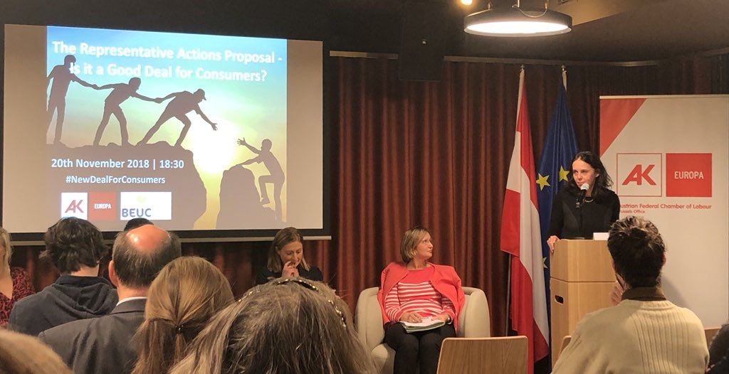 Diego__deLuna's tweet photo. Very interesting debate with @beuc “The Representative Actions Proposal” with @PachlUpa #Consumers #collectiveredress
#NewDealForConsumers #NDFC #RepresentativeActions #Brussels #EU https://t.co/QGEjDdSUzS