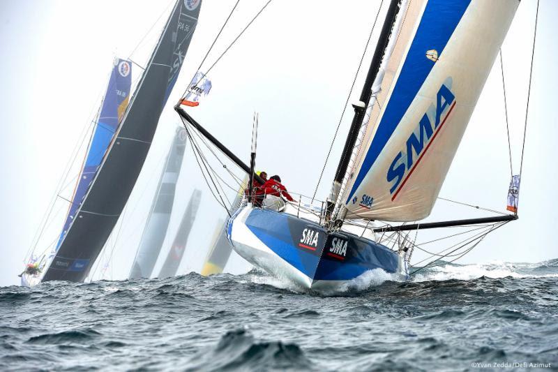 SailWorldNews's tweet image. Wild times in the 2018 Route du Rhum for #IMOCA &amp;amp; #Multi50 classes - #RDR2018 sail-world.com/news/212348