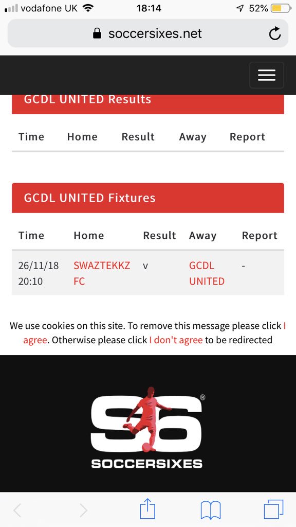 GCDL_United's tweet photo. @SwaztekkzFC Big first game 👀 https://t.co/Shc4kVltRu