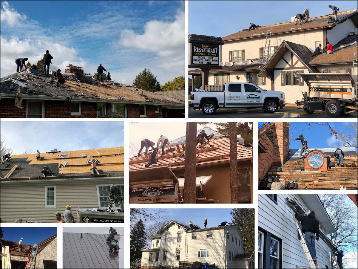 Countdown to #Thanksgiving. Today, (and every day!) we are especially thankful for our talented crews throughout #Michigan! #PoweredByGratitude