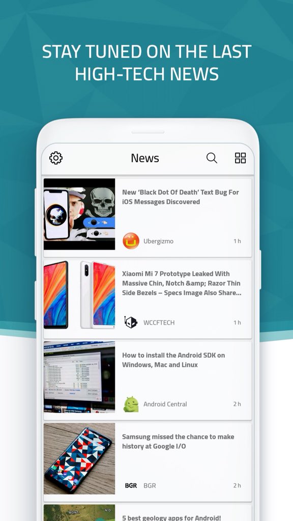GeekTech_App's tweet photo. @AL__H @Appy_Geek Hello, you can use Geek Tech: the application of all the high-tech news in real time. Available on Google Play https://t.co/6X3VPktCh0 #tech #appygeek #tech_news #geek https://t.co/b07N5TUdGF