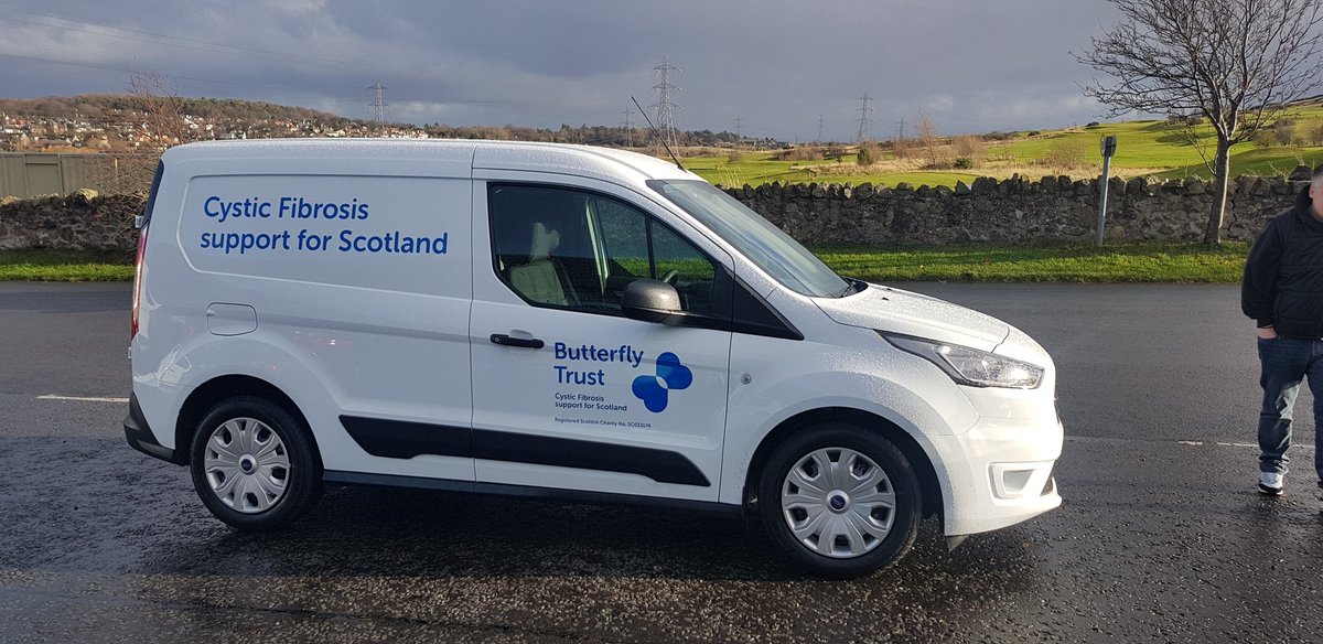Had the pleasure of lettering the new van for <a href="/Butterflytrust1/">Butterfly Trust</a> today