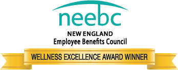 NEEBC's tweet photo. Congratulations to Excellence in Wellness winner @Aetna for its holistic well-being approach encompassing physical, emotional &amp; financial health, character strength, purpose &amp; social connection that has boosted productivity &amp; retention #HR #NEEBCBest20thAnniversary https://t.co/UKlUWeJpRQ