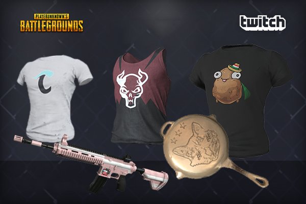 Twitch Drop In And Get Geared Up With A New Set Of Pubg In Game Skins Items Supporting Your Fav Streamers Including Thz Pubg Dahmien7 Zfedberg More Get Yours Here T Co 8l3fjevyke