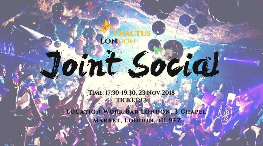 EnactusUCL's tweet photo. 🎉2018 Enactus London Joint Social🎉 Don’t miss this opportunity to get to know YOUR ENACTUS NETWORK from @EnactusUCL @EnactusImperial @EnactusKCL @QMEnactus  PEARSON @EnactusRHUL and MORE!
Join us at 5:30 this Friday
Grab your ticket now for only £3!
https://t.co/vBFs7ieAL0 https://t.co/jfCv5QDQAx