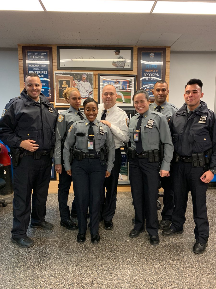NYPD84Pct's tweet photo. Meet the new officers who will be working the #streetsofbrooklyn soon. They haven’t graduated the Academy yet, but you may see them patrolling #downtownbrooklyn during their field training. https://t.co/FWJ4uX8t8u