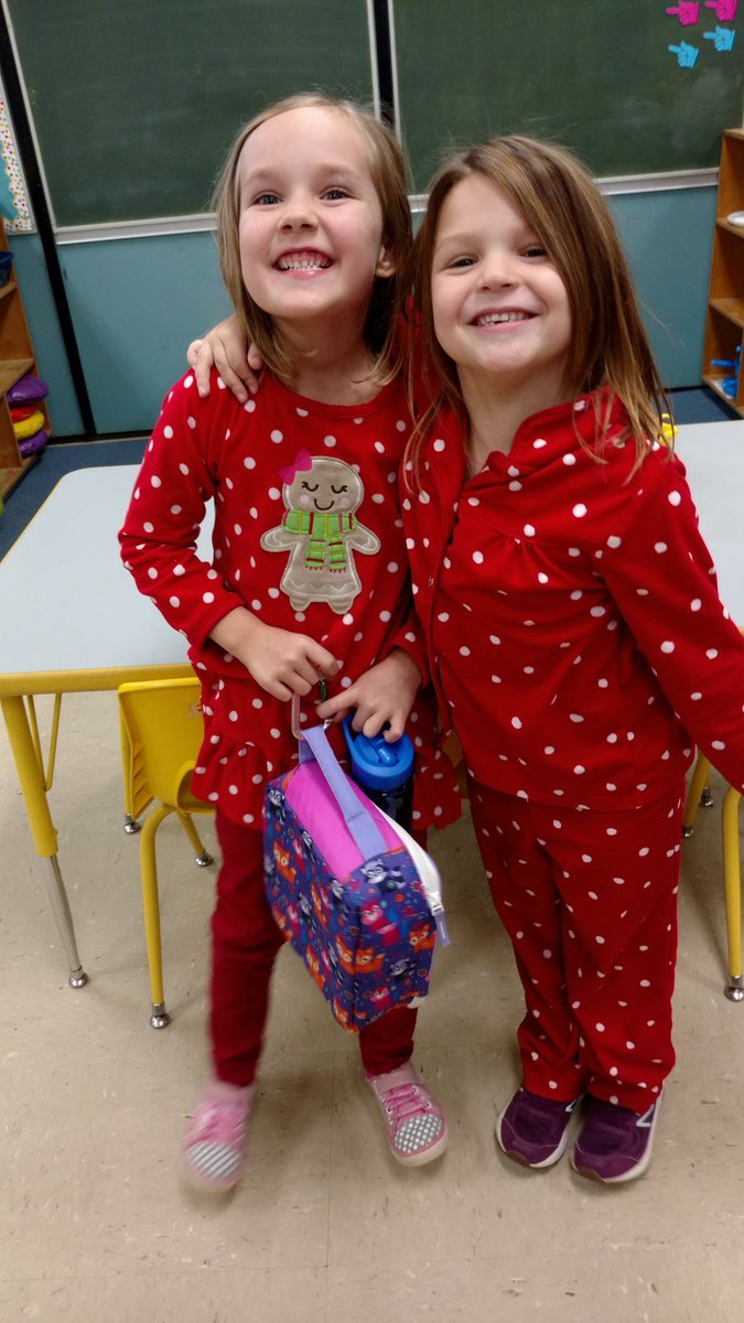 Yay for pajama day and spirit wear