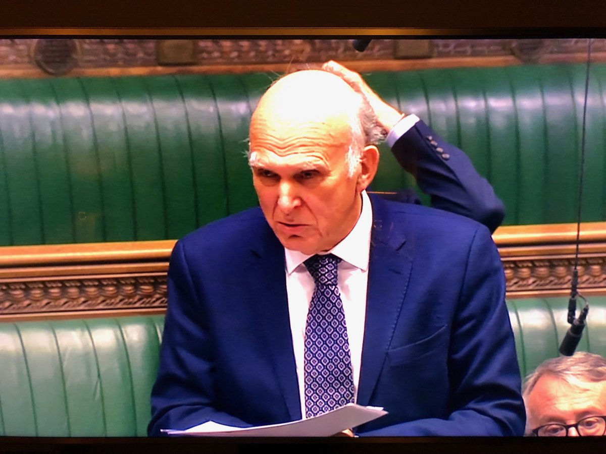 Vince Cable so bamboozled by Brexit, he’s grown an extra arm just for head scratching