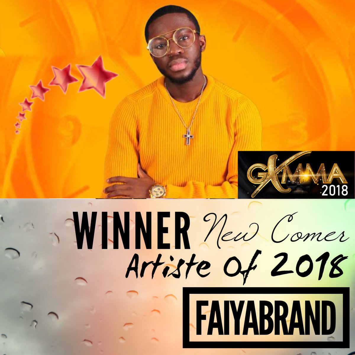 GXGospelAwards's tweet photo. WINNER π₯ππΌππ½π @GXMMA_Awards Newcomer Artiste of the Year
β
Congratulations @faiyabrand
β
#Faiyabrand #GospelXplosion2018 #GXMMAAwards #NewComerOfTheYear #GXMMA2018
#NewComerOfTheYear https://t.co/uxZyHquCRI