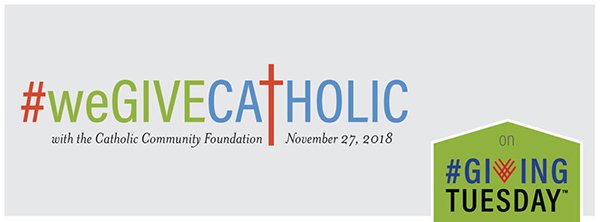 CCSofAkron's tweet photo. Save the date! Give to Christ Child Society of Akron on Tuesday November 27, 2018 to help provide school clothing, layettes, bereavement gowns and health and literacy services to those in need.  Go to @weGiveCatholic to see how easy it can be.
#weGiveCatholic https://t.co/4woAlskiNW