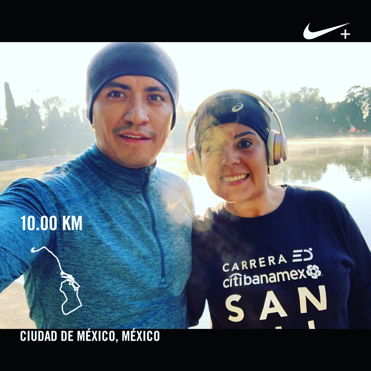 cArLaLoZz's tweet photo. #10k mañaneros con neblina y muchas sonrisas #MartesQueSabeALunes #ConTodo #EntrenoMix #Love #JaviMetal #CarlaLozz #PasitoPerronMartesdeMotivación 🙌🏻✌🏻👟 #SiSePuede 💖👫🏃🏻♂️💜🏃🏻♂️ #LagoDeChapultepec #CDMX #FotoEntreno 📸 https://t.co/MDEiElSuFC