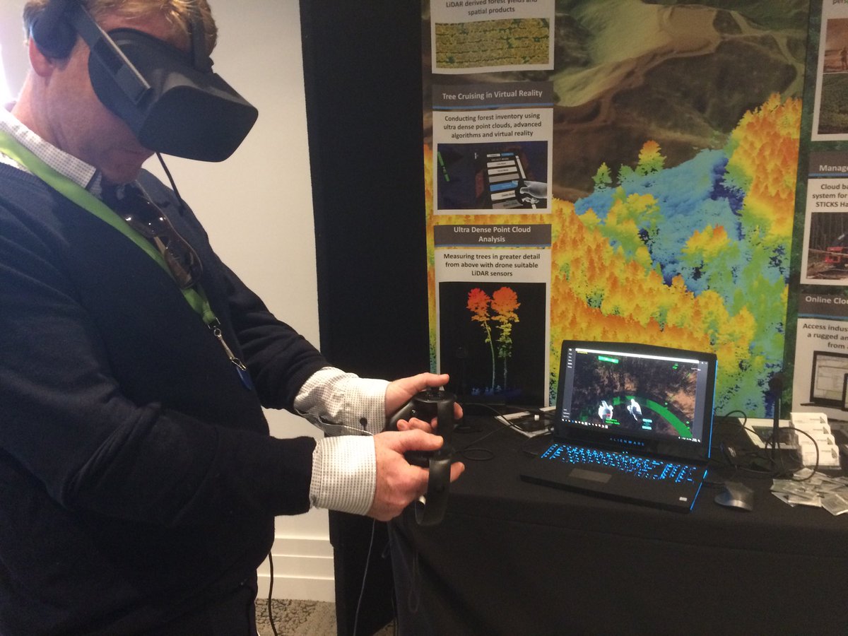 Seven27The's tweet photo. #foresttech2018 #LiDAR ⁦@GreenfleetAust⁩ https://t.co/MIzOlplaJr