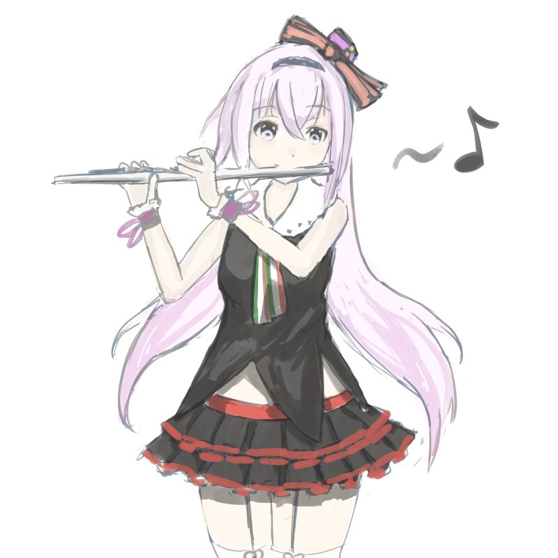 「フルートピノ様 」|えびぞう🐜のイラスト