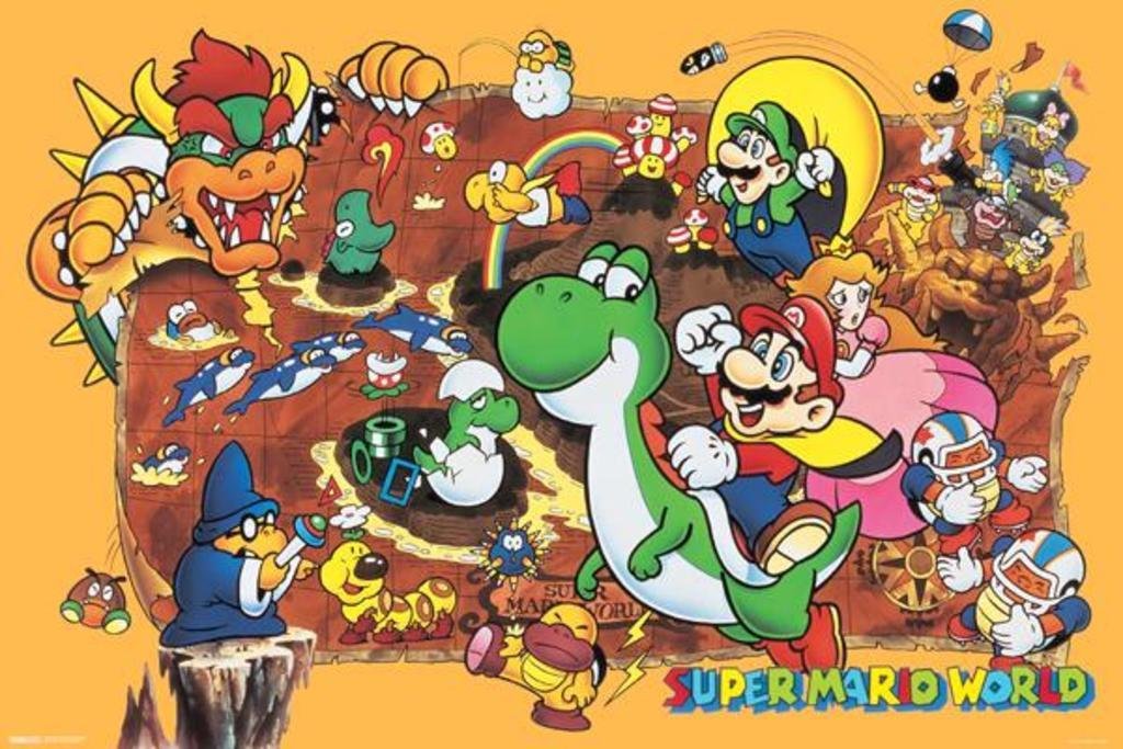 空覇大魔王 ﾏﾘｵ3dﾜｰﾙﾄﾞ ﾌｭｰﾘｰﾜｰﾙﾄﾞ発売中 今日はsfc スーパーマリオ ワールド の28周年日なのだ 我が愛用機であるクッパクラウンや参謀のカメック ハナチャンやブルにk K メカクッパといったお馴染みの軍団員 それにヨッシー達のデビュー作でもある