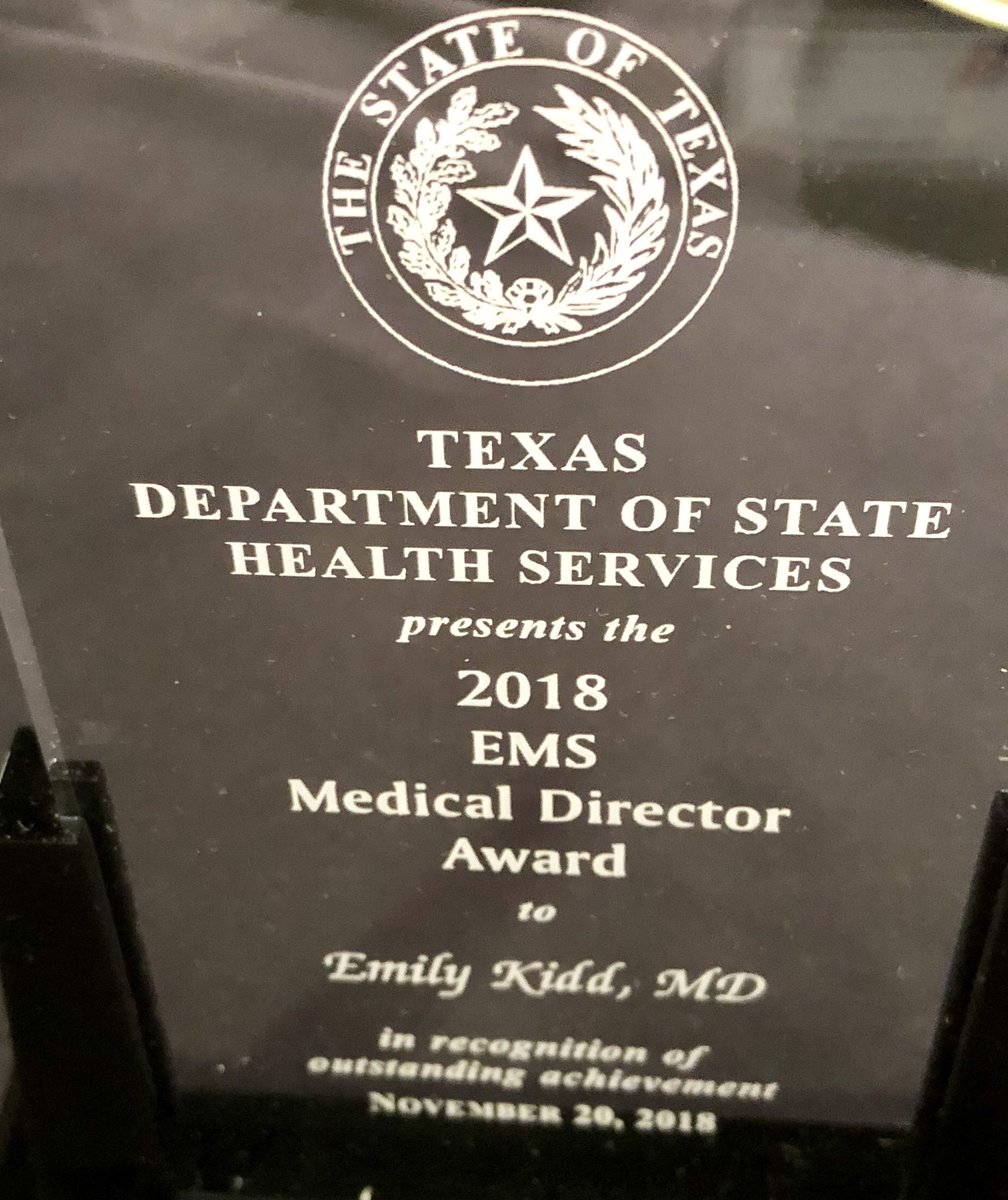 Congrats Emily!!   Well-deserved for all of your hard work, tirelessly serving Citizens of TX!