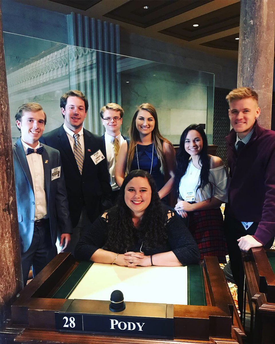 CUCollegeRepubs's tweet photo. Over the weekend CU sent a delagation to TISL’s 49th General Assembly. Our students got to participate in the Senate, the House, a lobbying firm, and in the media. We also caught up with CU alum, and Speaker of the House, Ms. Lena Russomanno. https://t.co/hZRBJQMc54