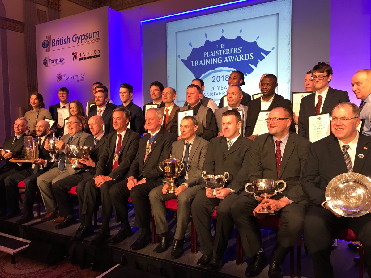 With the winners of this year’s <a href="/Plaisterers/">Plaisterers' Company</a> Training Awards celebrating the achievements of the best of modern practitioners, young and old, of the ancient craft.