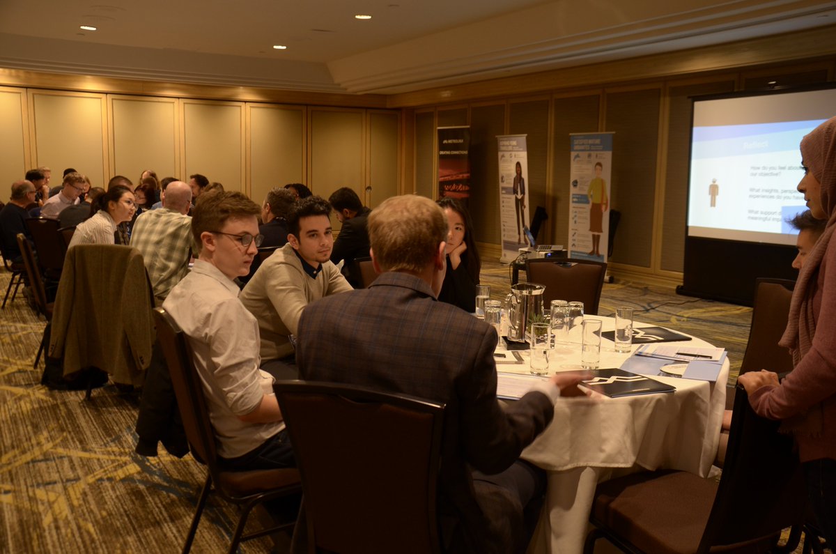 htamTO's tweet photo. Lots of fun helping make the #RIDEolution workshop and conference panels come to life! Drop by the @Metrolinx booth before 3pm to see the ideas we came up with! Let's get more human experience design into #transit planning! #CUTAyyz @canadiantransit #transitshow https://t.co/6qYWK0jl5p