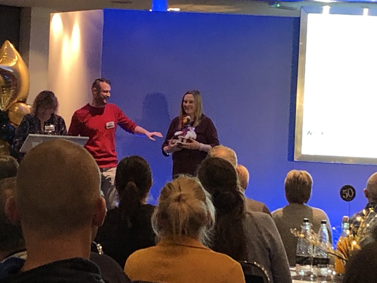 ianwhitwell's tweet photo. @SteveT68439147 well done Steve, star atttaction for the day, ably assisted by Karen #muir50 @MuirGroupHA https://t.co/ne2EvzEfir