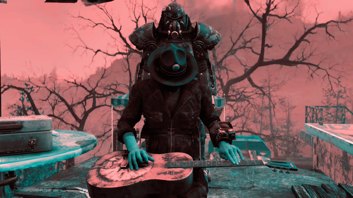 nathenxplosion's tweet photo. #Fallout76 my favorite picture I've done so far https://t.co/T7QZTEoHsZ