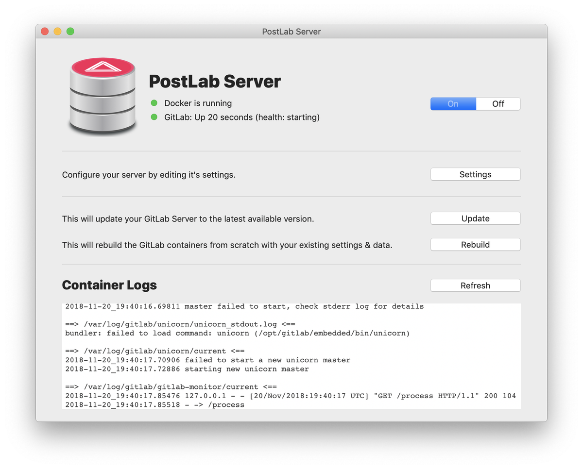 Postlab On Twitter Working Again On Postlab Server Hopefully Making Setting Up An Gitlab Server On Your Mac A Breeze So You Could Do Some Actual Collaboration Within Final Cut Pro X