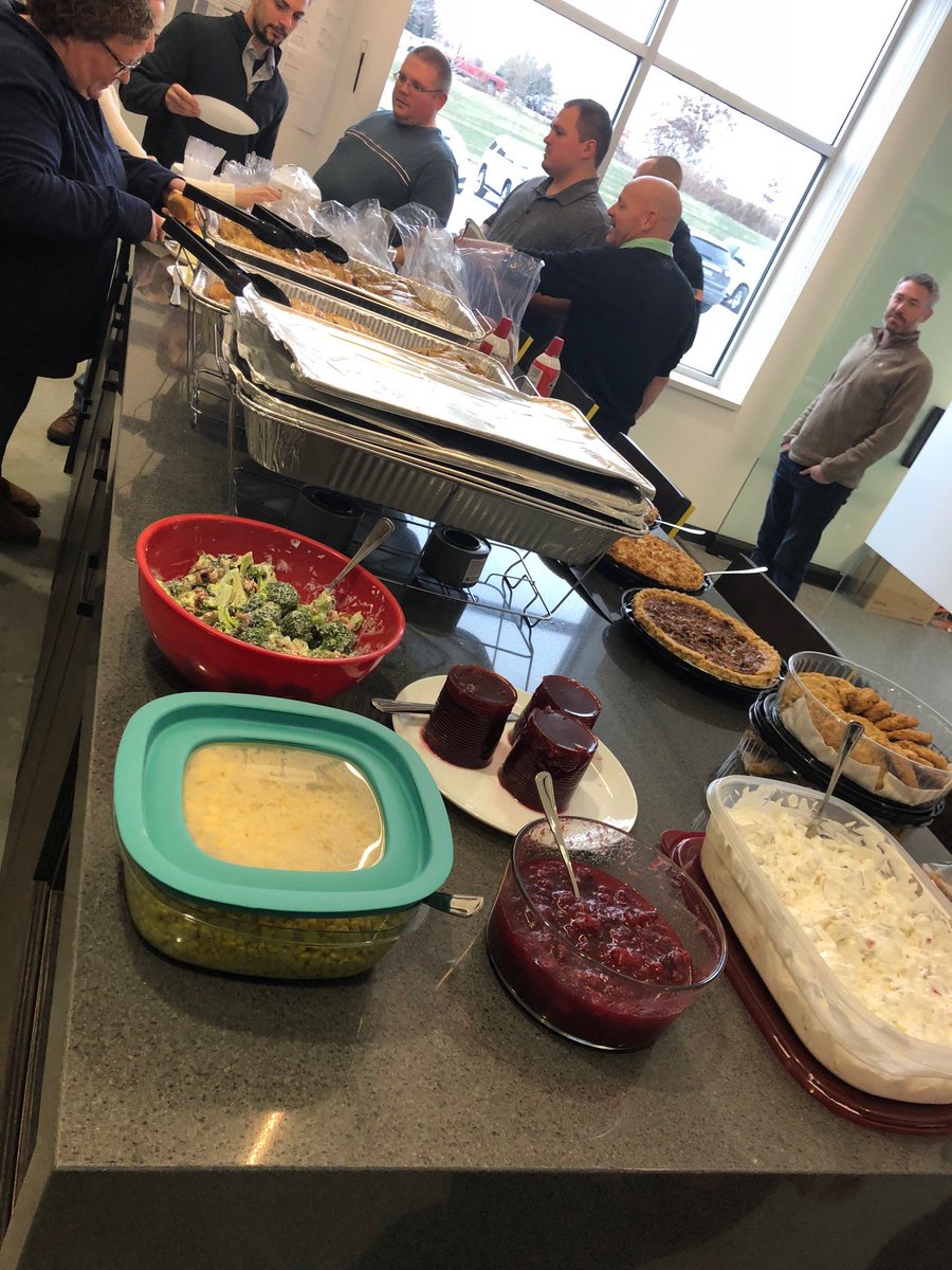 Kendell_Doors's tweet photo. Enjoying an awesome Thanksgiving potluck at KENDELL today! Wishing everybody a happy and safe holiday week. https://t.co/vl49VeNH1e