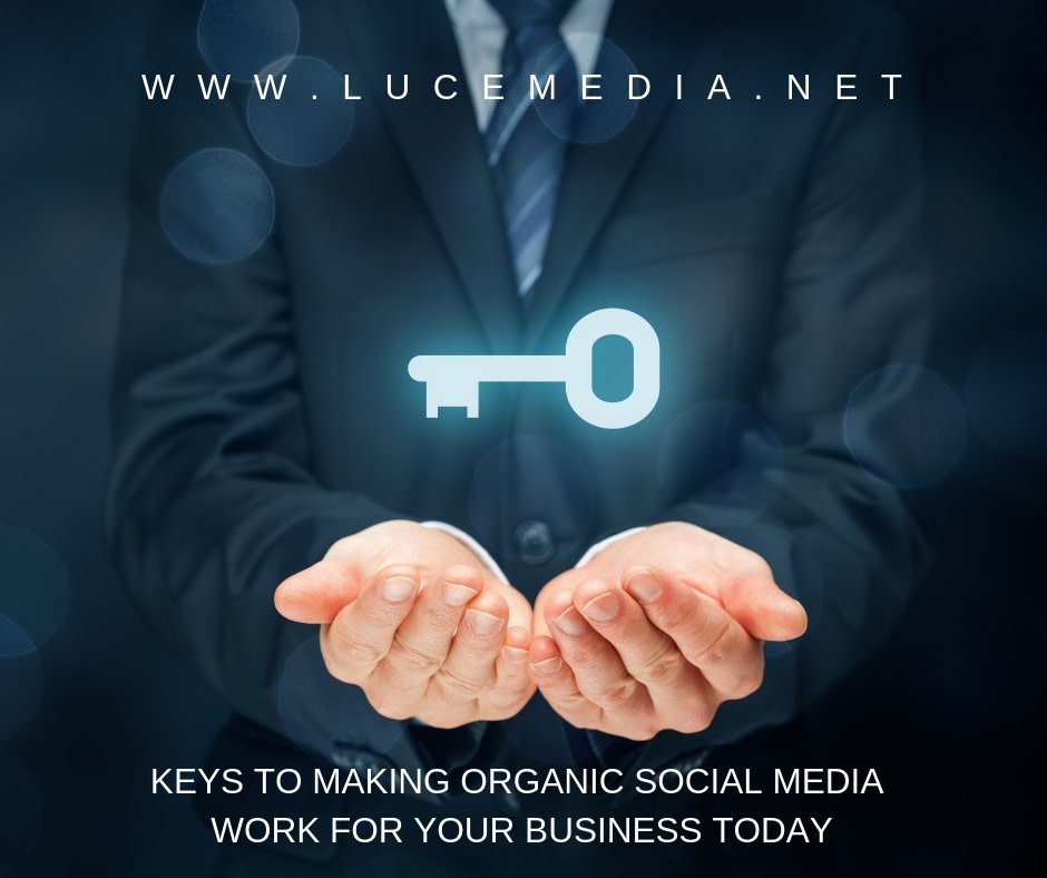 LuceMedia's tweet photo. Keys to making organic social media work for your business today – consistency, educational, informative and frequency. Let us show you how Luce Medi...
#marketing #digitalmarketing #socialmediamarketing #socialmedia #keystogrowth #growyourbusiness #McKinney #Plano #Frisco #Allen https://t.co/TKk9xxITmy