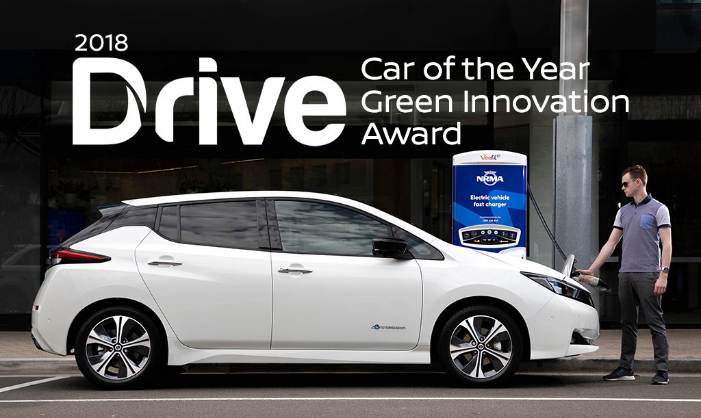 StephenHoltzman's tweet photo. El nuevo #Nissan #LEAF es reconocido con el premio " #InnovaciónVerde ". #Nissan_Aus #NissanMotor #Drivecomau https://t.co/5AVQo14t2K https://t.co/z0TvGplOnf