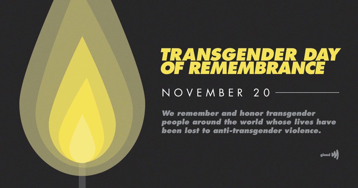 Today is #transgenderdayofremembrance which is to remember those who have lost their lives to transphobic violence.