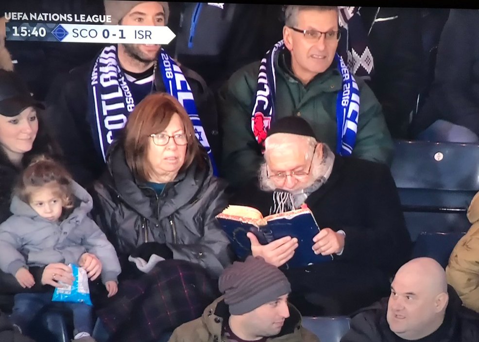 "You could at least pretend to look interested, Dad"
"I have made my position on this outing very clear, Rachel"