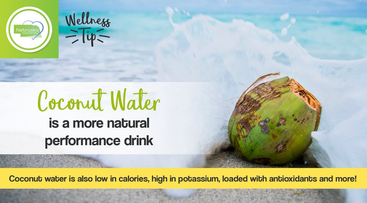 Coconut Water is a more natural performance drink! 

Coconut water is also low in calories, high in potassium, loaded with antioxidants, and more!

#coconut #coconutwater #sportsdrink #natural #naturaldrink #performancedrink #healthyfoods #healthbenefits #healthtip