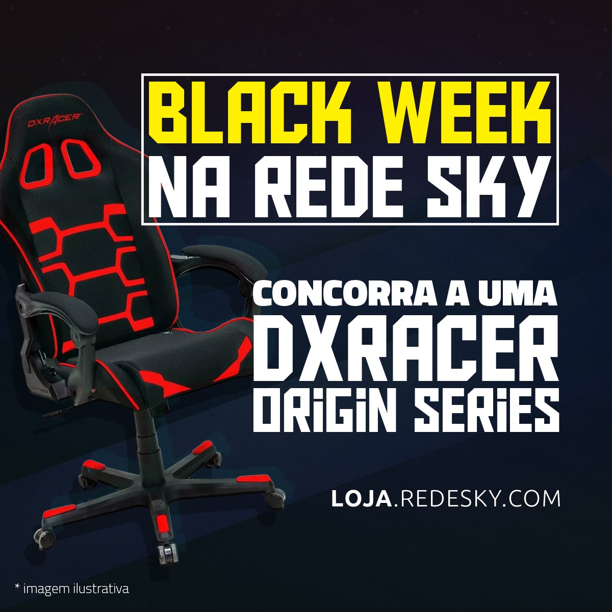 🔥 COMEÇOU A BLACK WEEK! Até 50% de desconto em todos os produtos da nossa loja e sorteio de uma cadeira gamer da DXRacer. Confira todos os detalhes desta promoção acessando: skygo.me/bw

👉 Cite 2 amigos e dê RT para concorrer a 3 VIPs Imperador eternos!