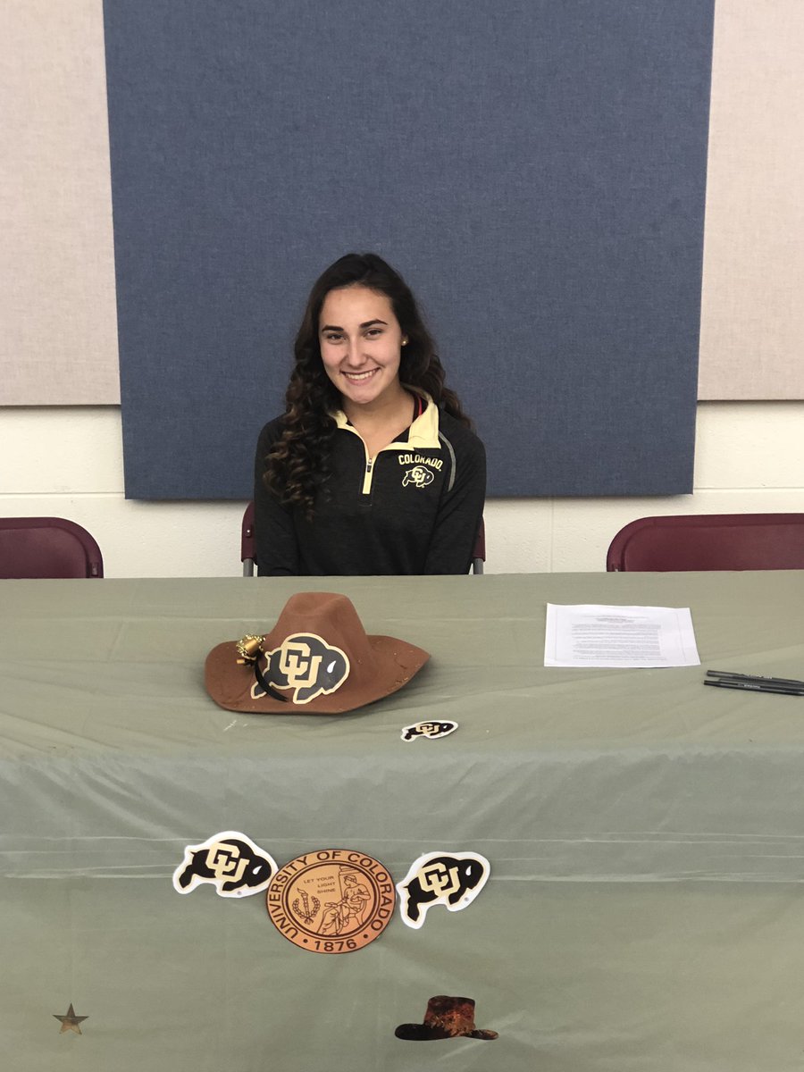 WSDATHLETICS's tweet photo. Congratulations to @WaterfordMott student-athlete Rylee Robinson on signing her NLI to run for University of Colorado Boulder!  @WSDNews @WSDSupeScoop https://t.co/iJh3AHl8A8
