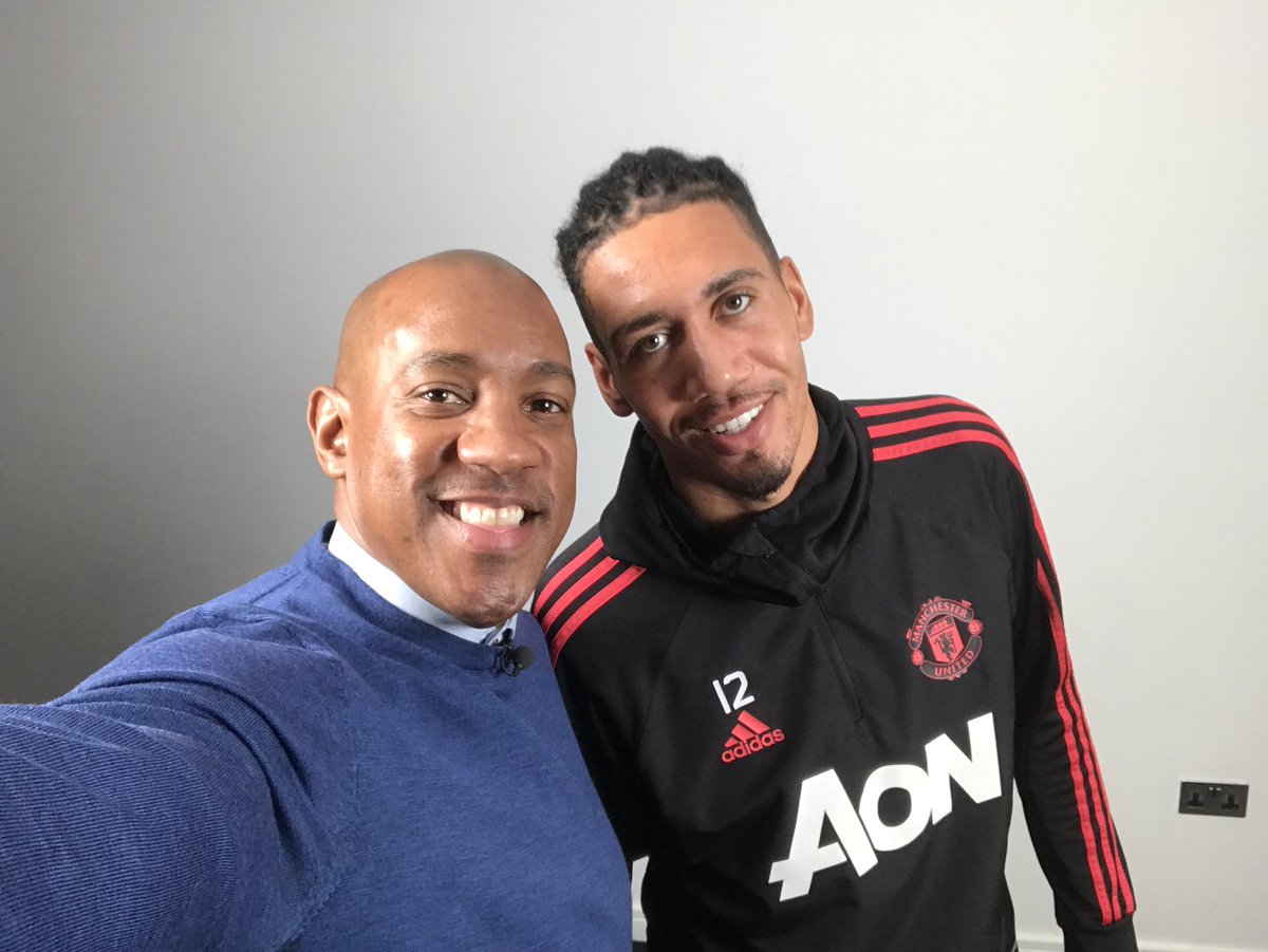 Thanks to @ManUtd but a massive THANK YOU to @ChrisSmalling for taking the time to chat to me today for @BBCSport about his love and fond memories of playing for @maidstoneunited