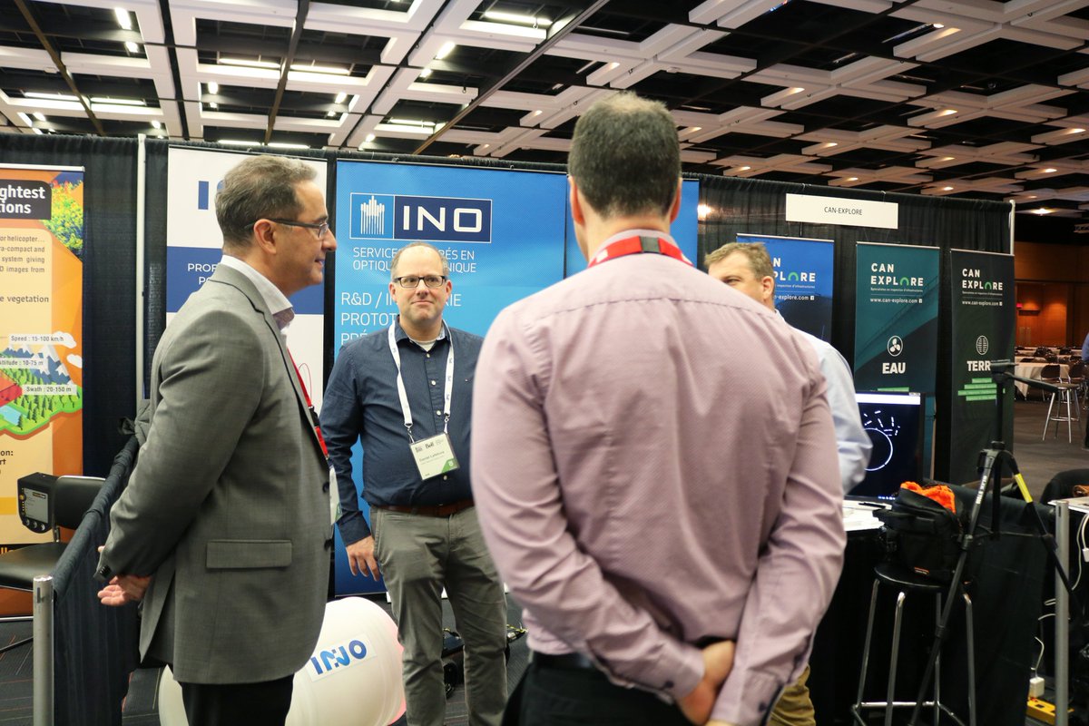 inocanada's tweet photo. 2e journée à #INFRA2018!  Notre équipe vous accueille, kiosque 49, au Centre des congrès de Québec.  Ne manquez pas demain, 8 h 35, la conférence de notre  gestionnaire de solutions, Daniel Lefebvre. #INOCIM https://t.co/yVcqsr07Ib