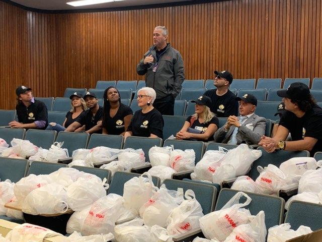 NMBHigh's tweet photo. Special thanks to @GlobalSIMWorld The Aventura Marketing Council, NMB Project FIT, NMB JROTC, &amp; NMB Faculty &amp; Staff for generously donating Turkeys &amp; Thanksgiving Baskets to our NMB community and school today #ChargerPride #MDCPSGivesThanks_ @MiamiSup @MDCPS @MDCPSNorth @NROSup https://t.co/YJTbxrl0CG
