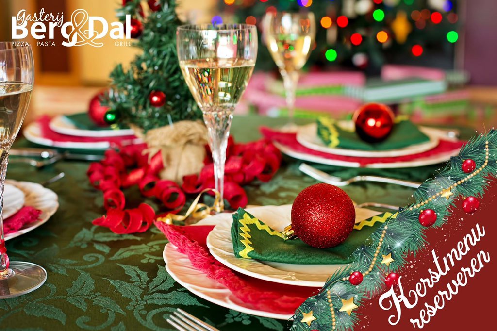 Het aftellen naar kerst is begonnen en dat betekent dat het ook tijd geworden is voor de kerstmenu's. Zo zijn wij op eerste en tweede kerstdag geopend gasterijbergendal.nl/restaurant/ker…. Reserveren kan via 043-4573201