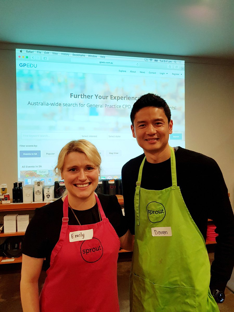 GPEDU_AU's tweet photo. Thank you to @GPEx_SA for inviting @DrDarrenNg to introduce GPEDU at the Alumni Xmas event. Amazing cooking class and food at Sprout Kitchen. Highly recommend! https://t.co/2Ws5ttc1mS