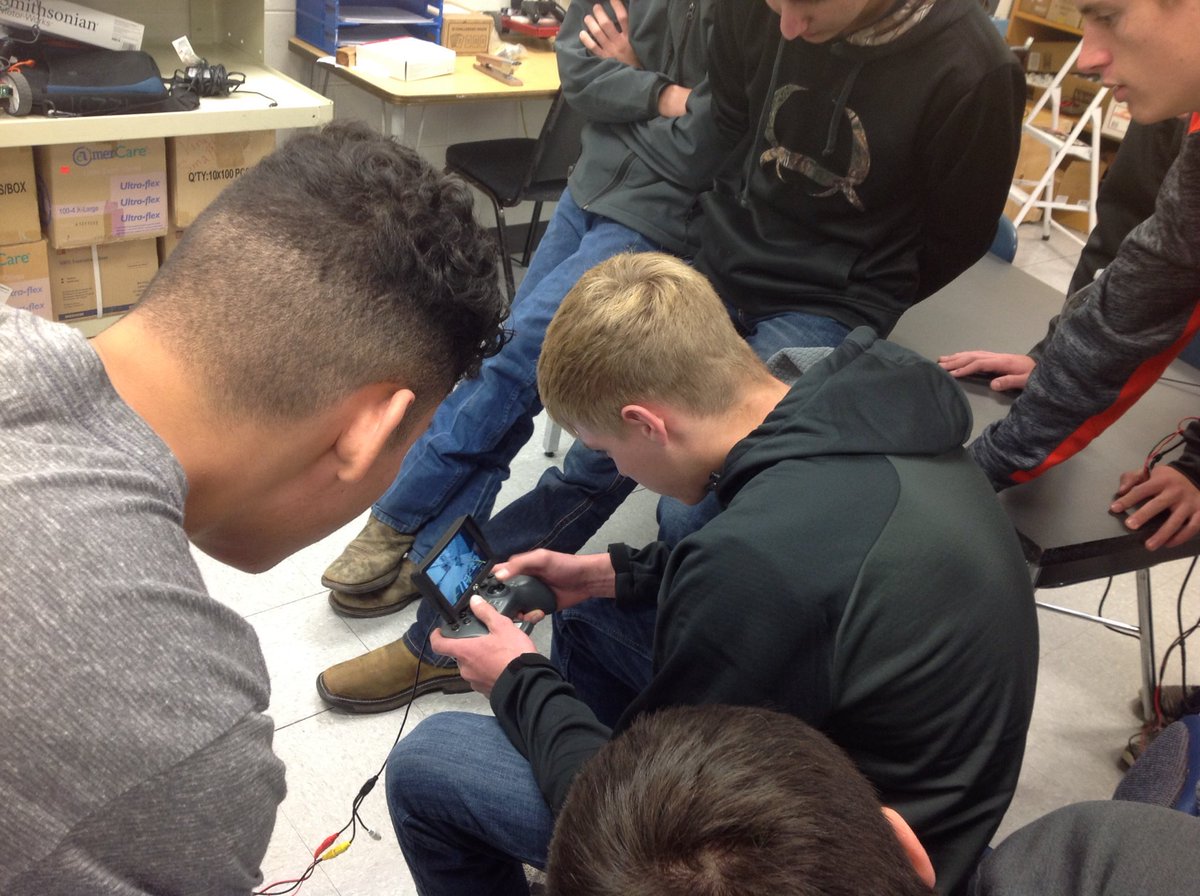 Running search and rescue by remote  ⁦<a href="/ccs_longhorns/">Chase County Schools</a>⁩