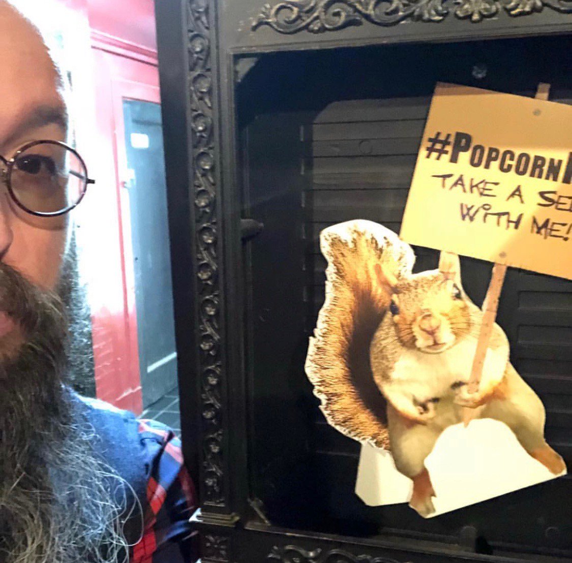 Popcorn_Falls's tweet photo. Here’s a special shoutout to some of our savvy kernels who tracked down #Poppy the Selfie Squirrel! #PopcornFalls https://t.co/0OnBLb943W
