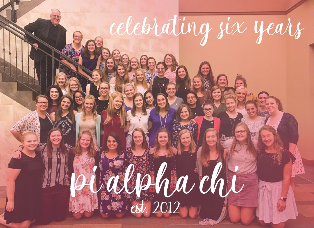 Please join us in celebrating 💜 SIX 💜 years of #PiAlphaChiUNL! 

We are incredibly grateful to our founders, alumnae and supporters who have helped us "set the world on fire." 🔥
<a href="/UNLGreek/">Nebraska Greeks</a>