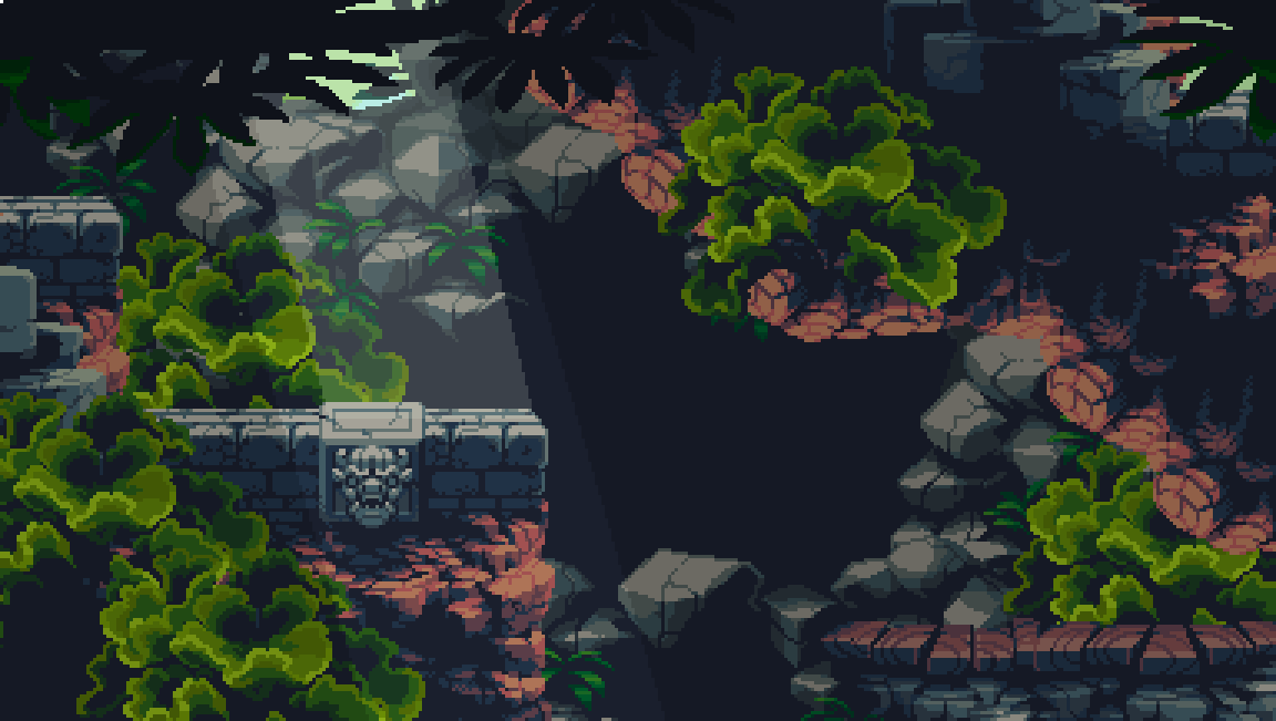 JohanAronson's tweet photo. Made a new plant today, geranium inspired leaves. Granny-plant turned cool! #pixelart https://t.co/T3w6tzIfzm